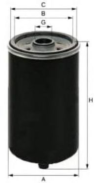 UNIFLUX FILTERS xn40 -  Топливный фильтр
